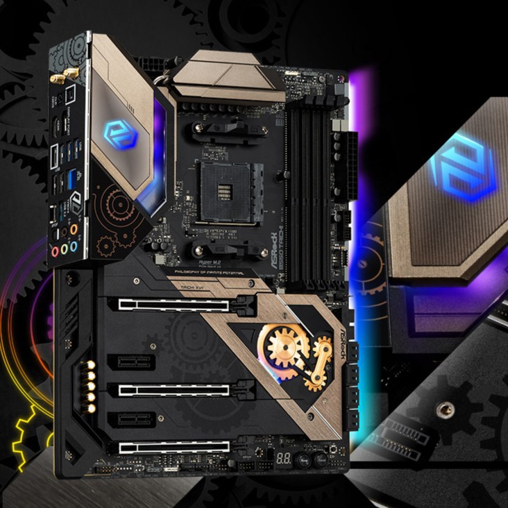 ASROCK B550 TAICHI AMD AM4 MOTHERBOARD