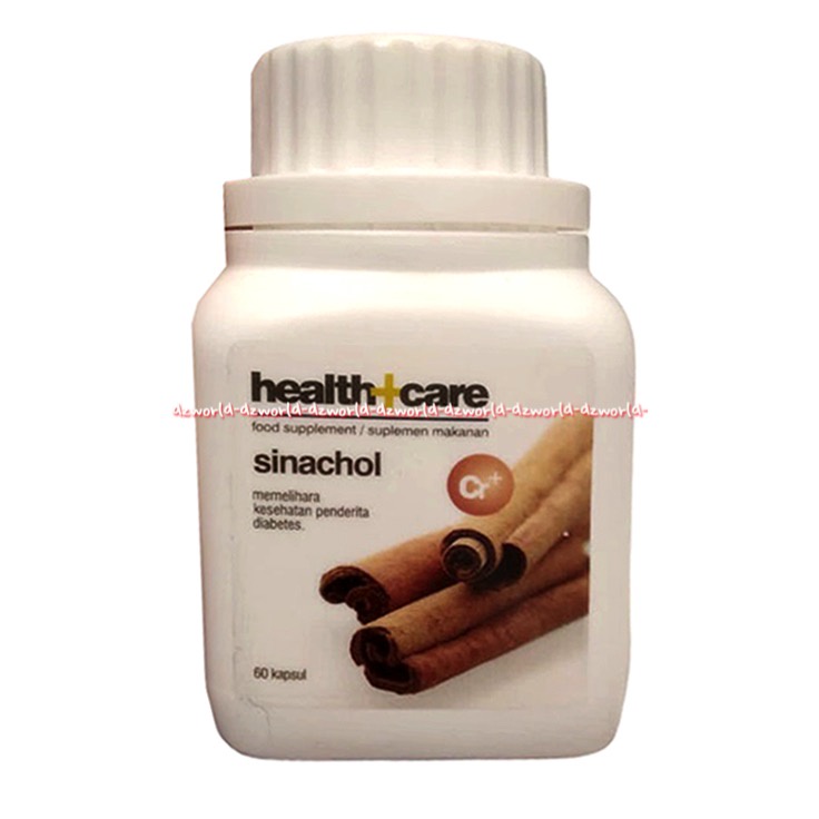 Healthy Care Sinachol 60kapsul Obat Memelihara Kesehatan Diabetes Diabet Healthycare Sina Chol Kandungan Kayumanis Cinnamon