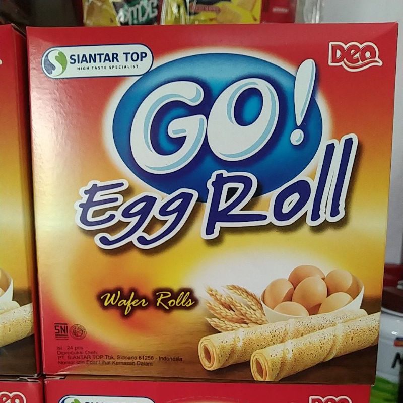 Go Egg Rolls isi 7gr isi 24pcs