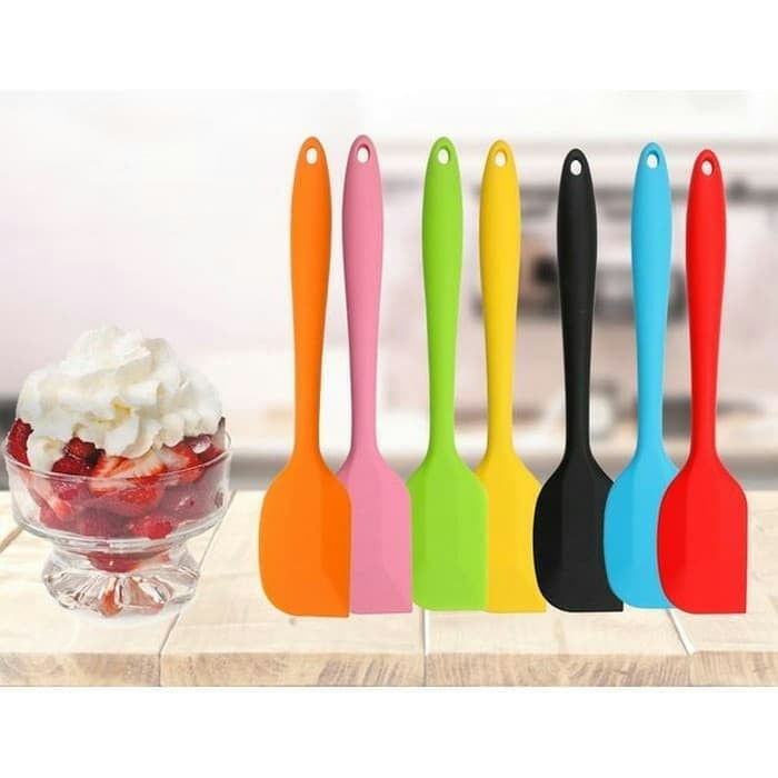 Spatula silikon tahan panas anti lengket  27 cm SP007