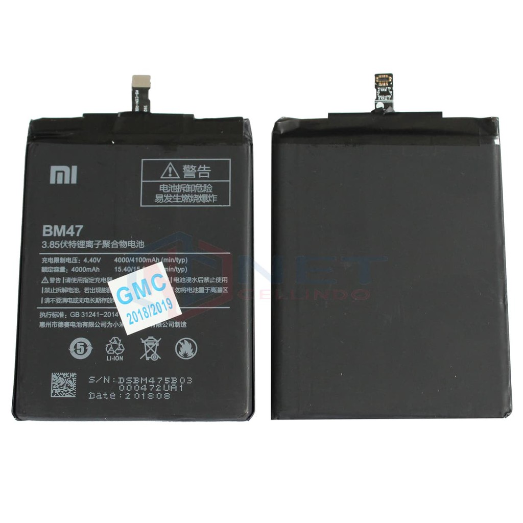 BATERAI / BATTERY / BATRE XIAOMI REDMI 3 / REDMI3 / BM47 ORI