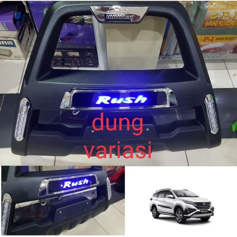 tanduk depan all new rush 2018,2020,2022 rush lama 2007,2010,2015,2017 Hummer lampu