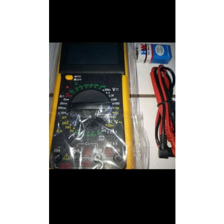 Digital Multimeter DT-9205A alat pengukur alat tes