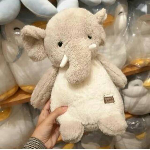 miniso elephant stuffed toy