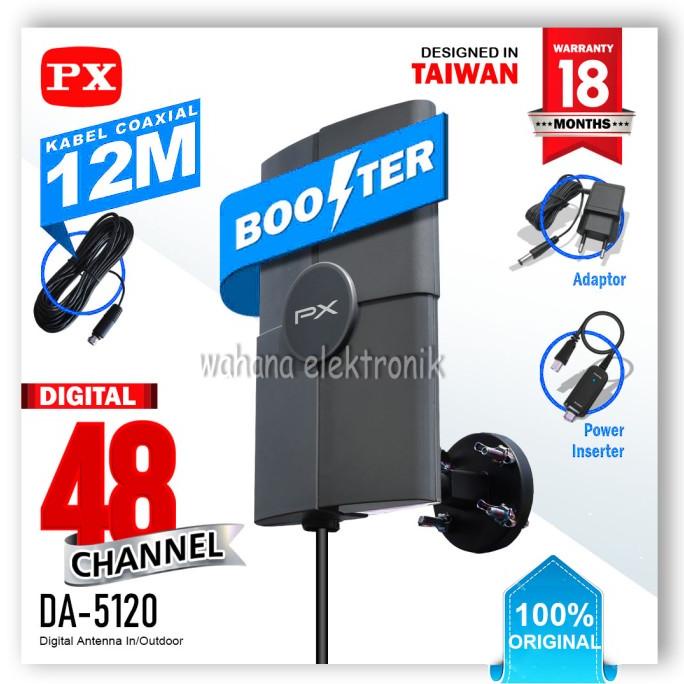 ANTENA TV Digital Set Top Box Indoor/outdoor PX DA-5120 - ORIGINAL