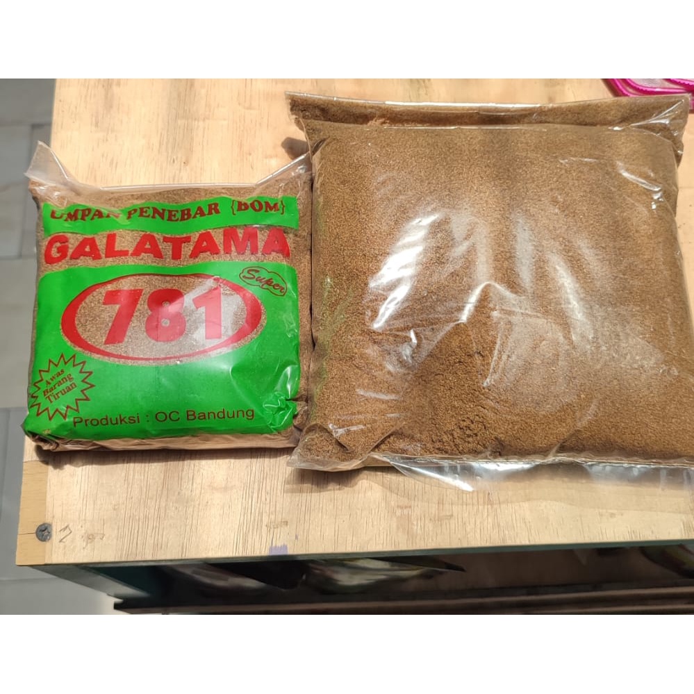 Umpan Pancing Pelet Bandul Galatama 781 - Besar - Kecil