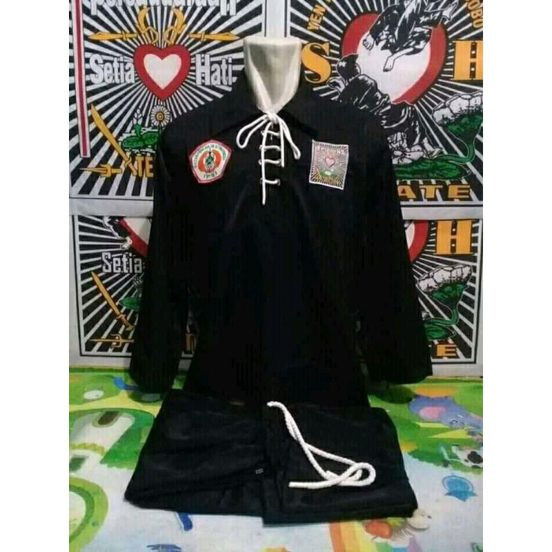 Baju Sakral Komplit warga / siswa PSHT terbaru lambang psht dan logo ipsi