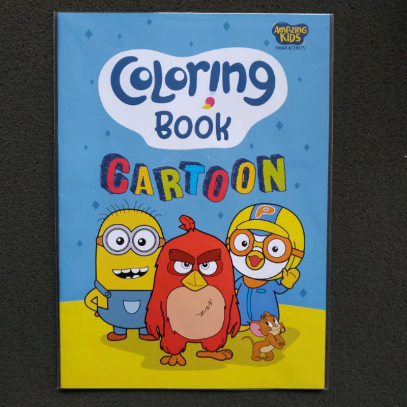 

Buku Mewarnai Anak TK & Paud : Coloring Book Cartoon - Amazing