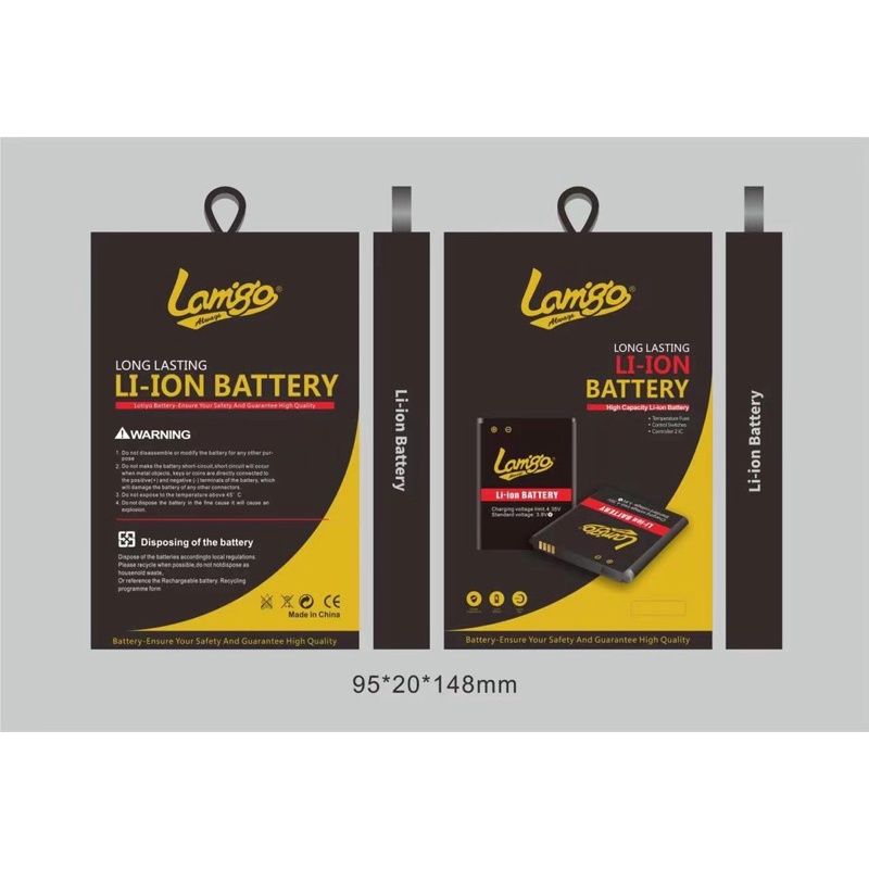 Batery Baterai Battery LAMIGO DOUBLE Power Samsung G530 / J2 Prime 3100MAH