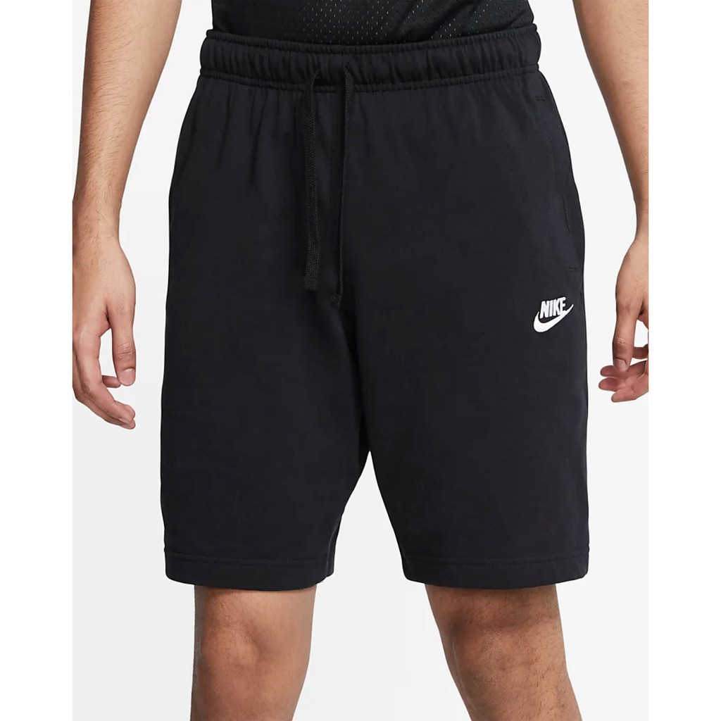 Nike Sportswear Club Fleece Shorts Hitam Celana Stretch Original 100%