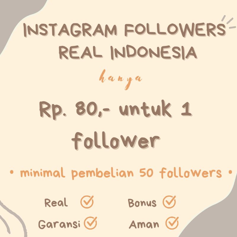 FOLLOWERS INSTAGRAM INDONESIA