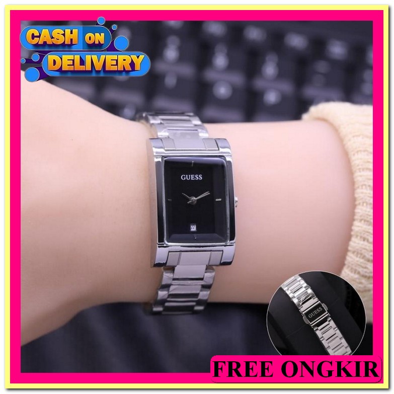 Jam Import Tangan Wanita Pesta Mewah Gold Stainless Jam083G1 Summer Murah Branded Emas Analog Harga 