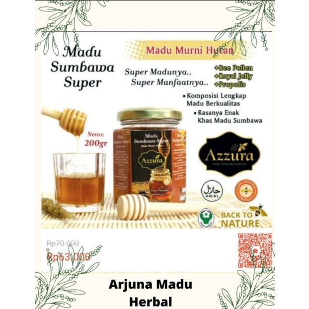 

Madu Azzura~Madu Asli|Madu Sumbawa|Madu Sumbawa Asli|Madu Super|Madu Sumbawa Super|Madu Hutan Asli