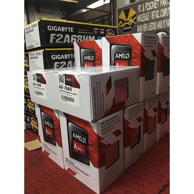 Paket Mobo AMD A8 7680K & MB Asrock FM2A68M - DG3+