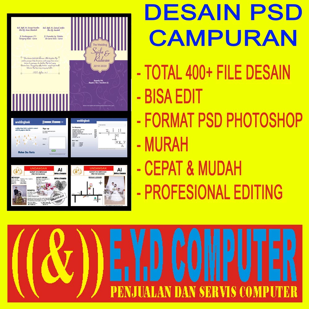 Desain Psd Campuran Undangan Banner Frame Editing Psd Photoshop Koleksi Template Design Grafis