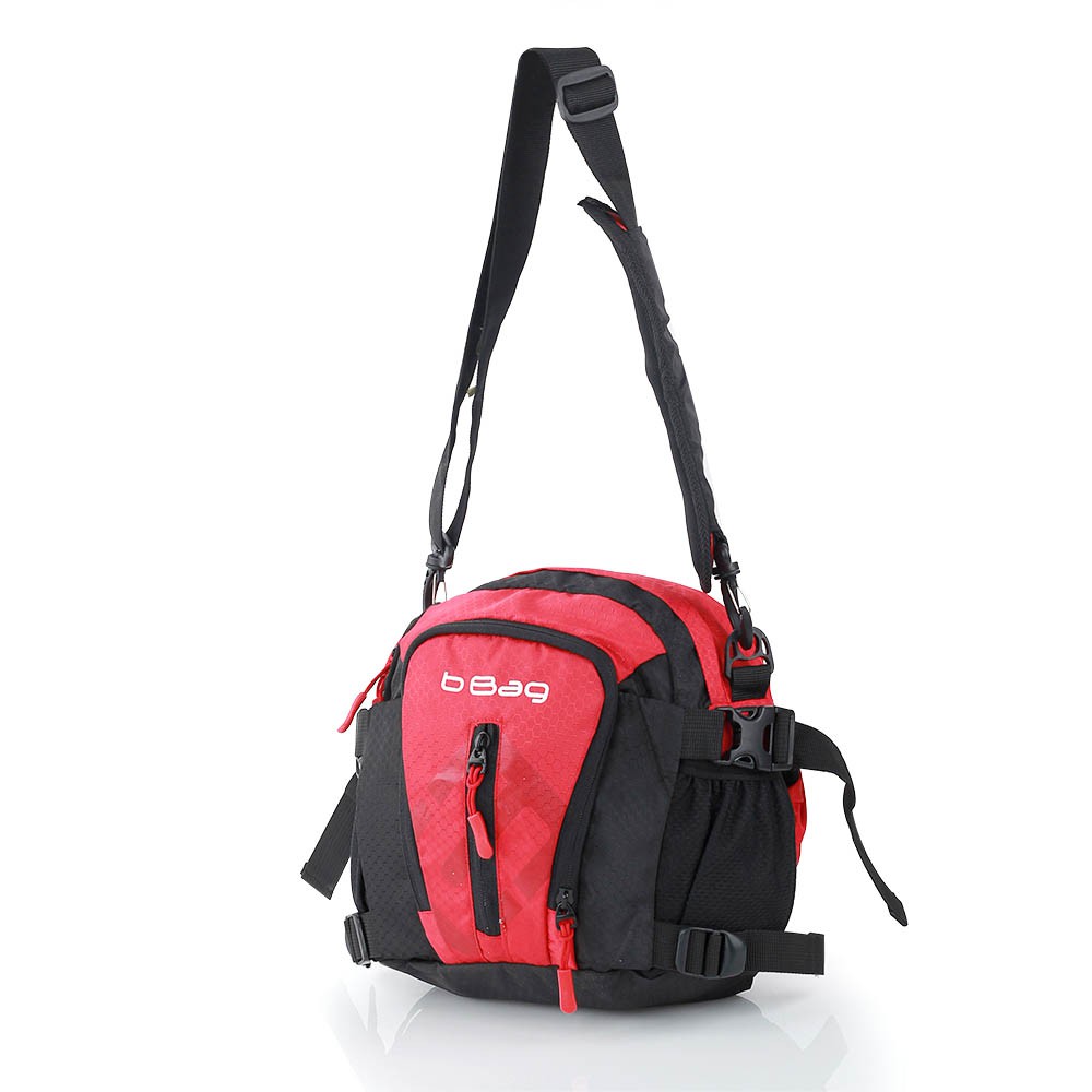 Tas Selempang Pria Sling Bag Besar Premium Kamera DSLR Mirrorless Slingbag Jumbo Terbaru Hitam Merah