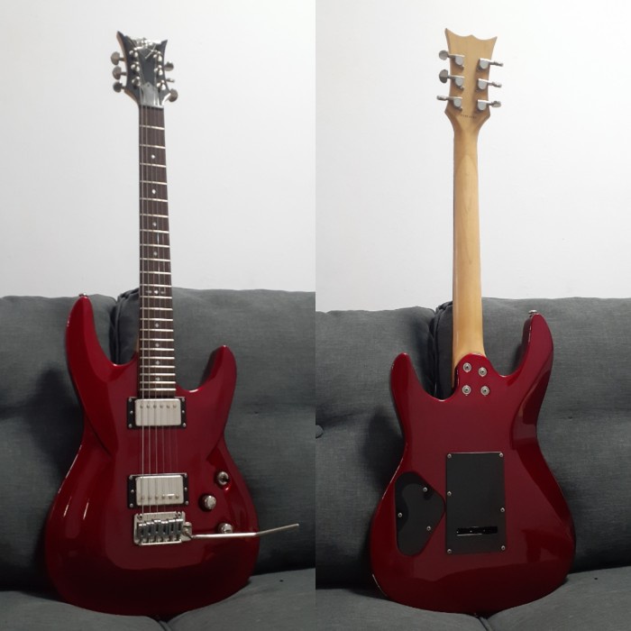 Produk Terbaru Dean Dbz Barchetta Lt-T Red Electric Guitar Original