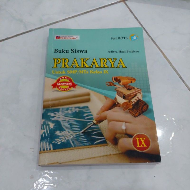 Buku Cetak Prakarya Kelas 9 SMP