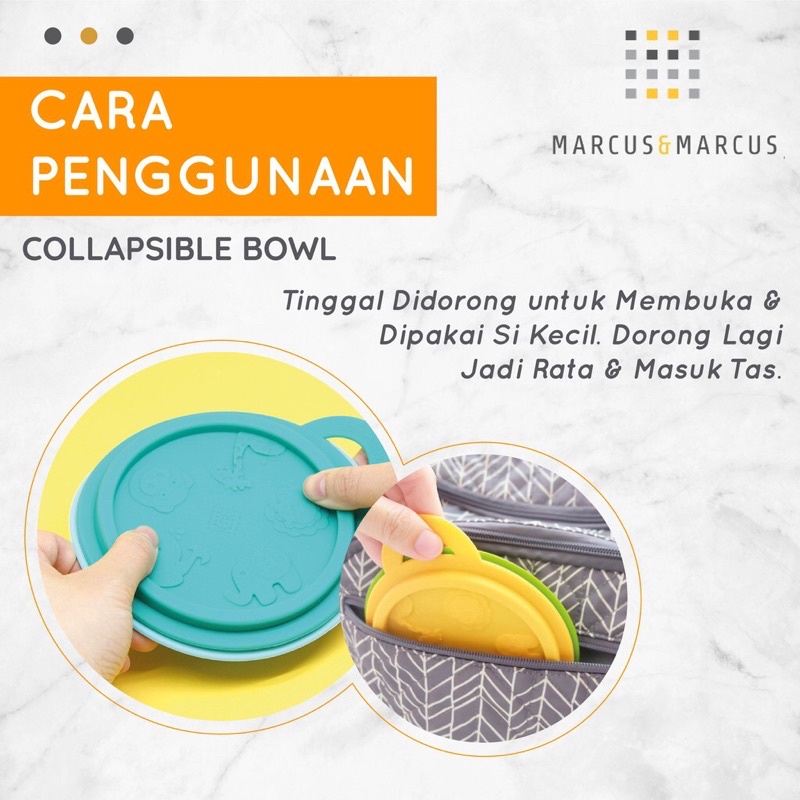 Marcus &amp; Marcus Collapsible Bowl