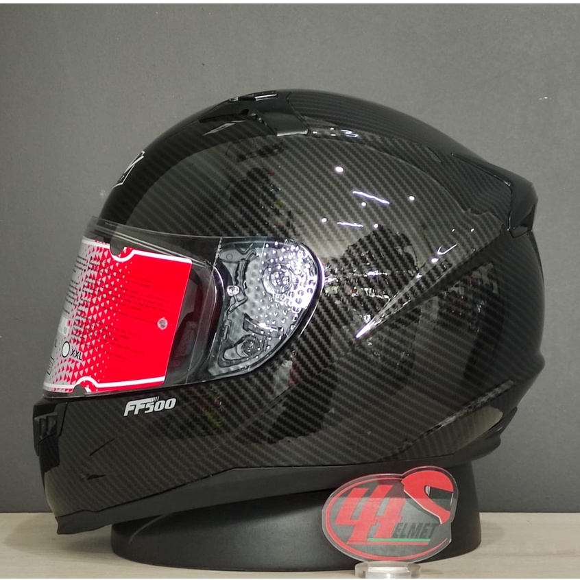 RSV FF 500 CARBON GLOSS helm rsv helm motor helm full face helm carbon helm harian helm santai helm