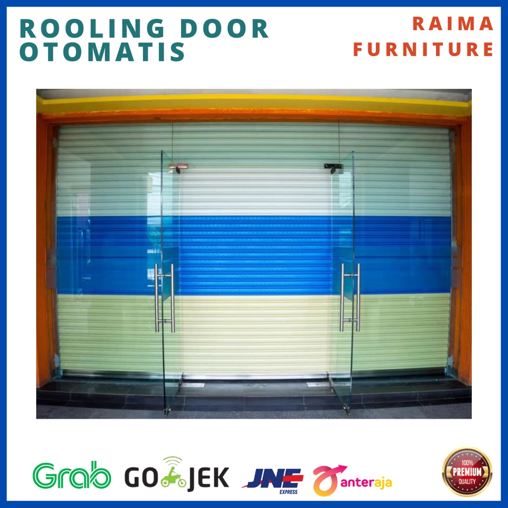 Pintu Rolling Door Otomatis Rolling Door Remote Rolling Door Murah