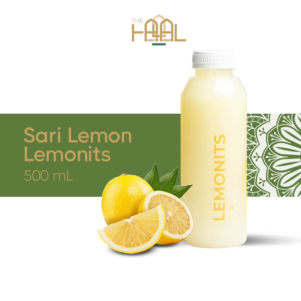 

Juice Sari Lemon Asli Lemonits 500 ml Original Diet/Detox 100 % Murni Lemon