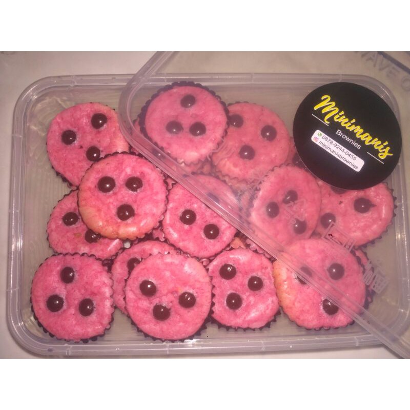 

Mini Red Velvet Brownies