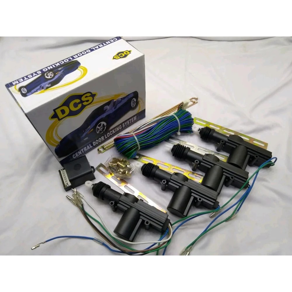 Central Lock Sentral Lock Set 4 Pintu Universal Semua Mobil Art Racing