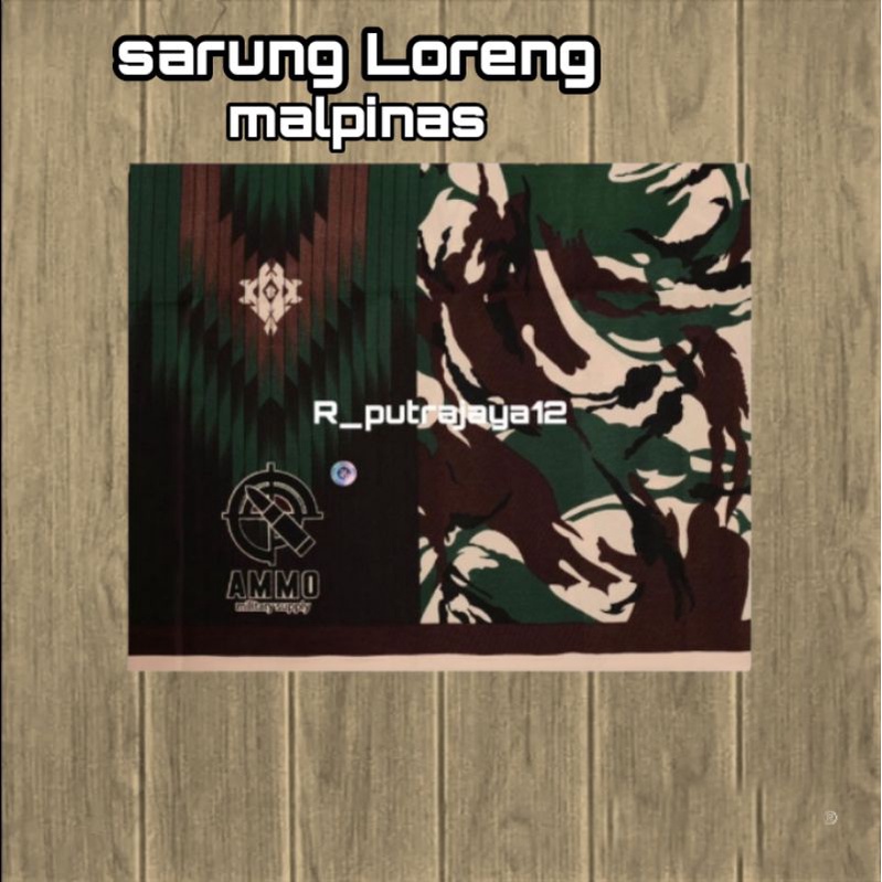 sarung loreng /sarung loreng malpinas dewasa / sarung army /sarung Loreng Army TNI/NKRI/MALPINAS/KOSTRAD