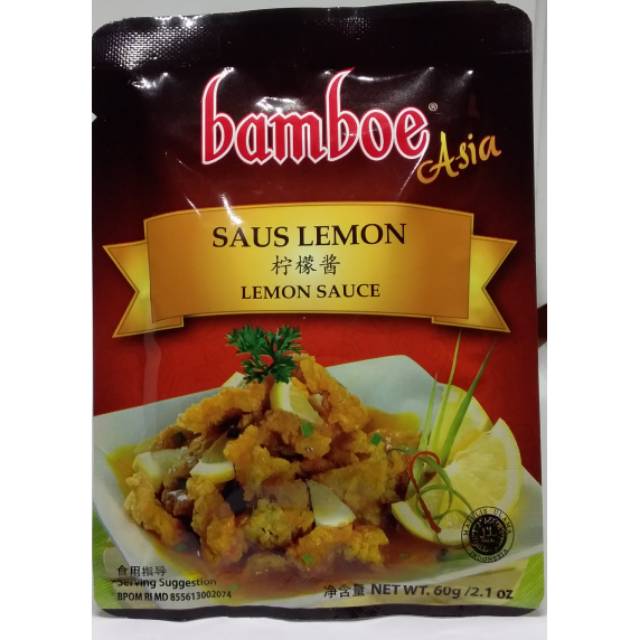 

BUMBU CAP BAMBOE BAMBU SAUS LEMON. exp des 2025