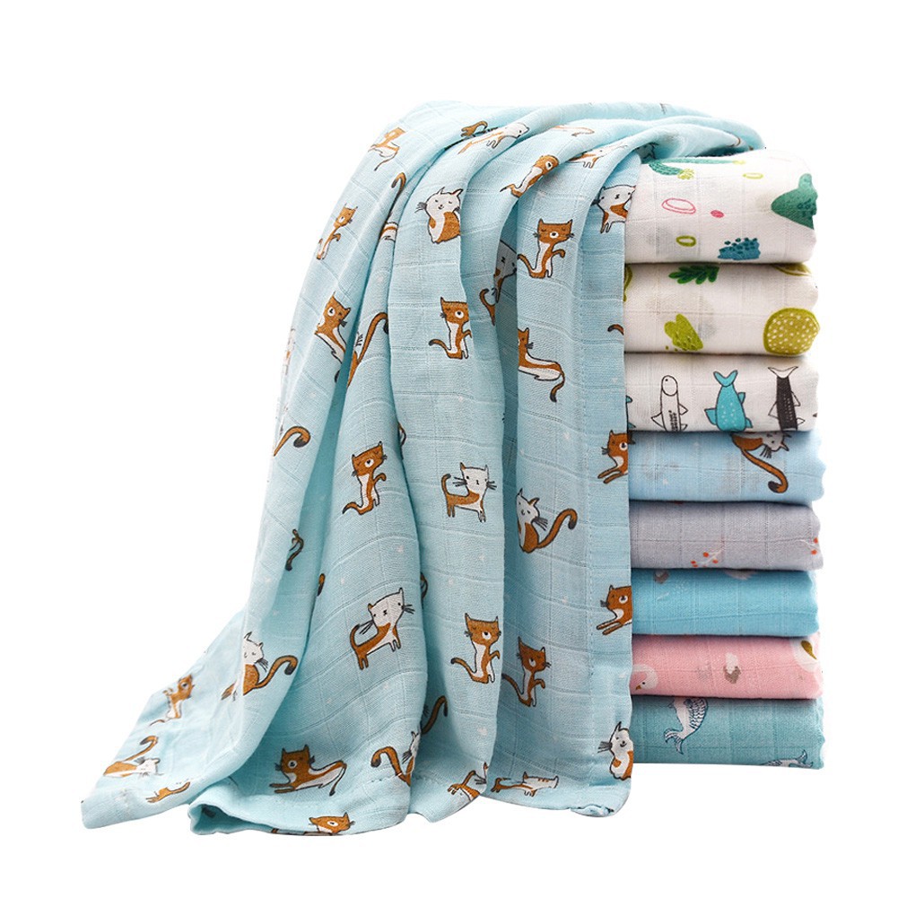 Bedong bayi muslin / muslin swaddle / baby swaddle / bamboo cotton