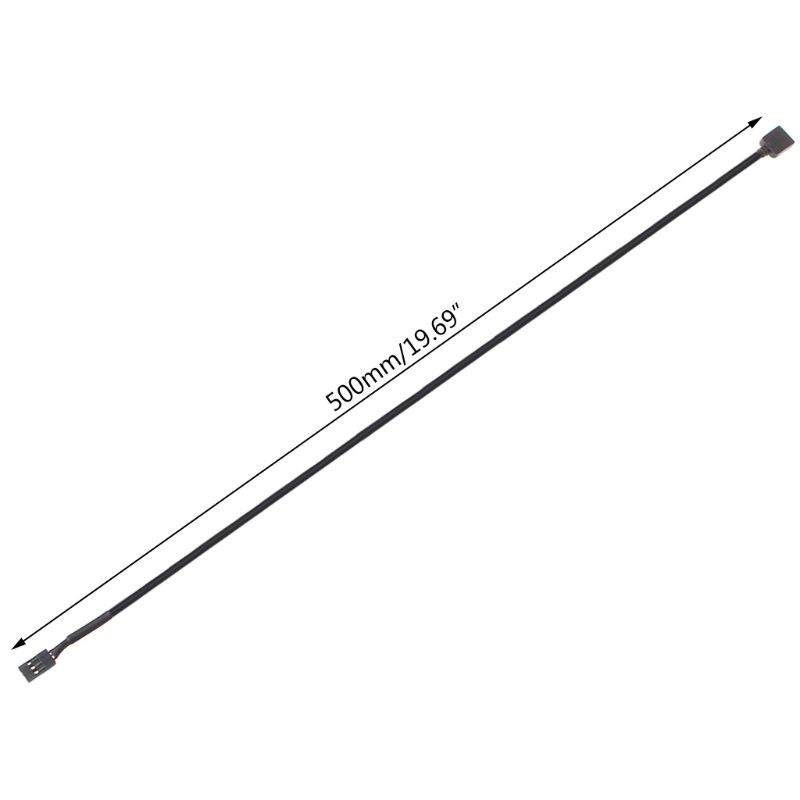 Cre Kabel Adapter Konektor 5v 3pin Rgb Vdg Untuk Motherboard 5v 3pin Vdg Ke Normal 3pin