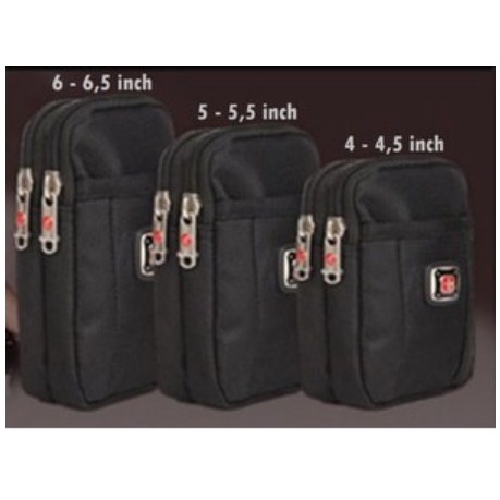 New tas pinggang case hp 4 5 6 7 inch xiaomi samsung android iphone outdoor sport army