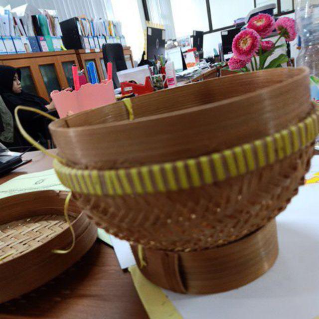 (ct03) Cething D 17cm Cething Nasi Wakul Nasi Wadah Nasi Bakul Nasi Anyaman Nasi Uduk Hantaran Nasi