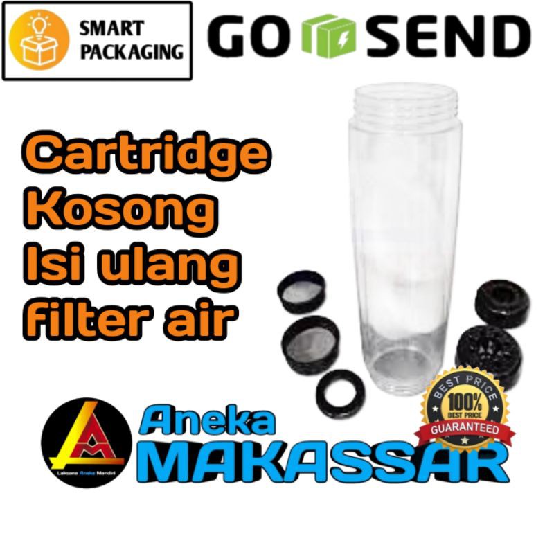 Makassar V152 cartridge kosong isi ulang filter air untuk housing 10 inch