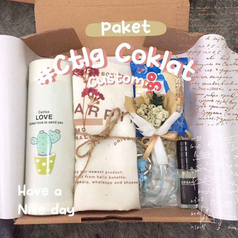 

Snackbox Custom Warna Coklat