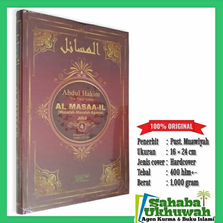 Al masaail jilid 4 - al masaail masalah masalah dalam agama islam