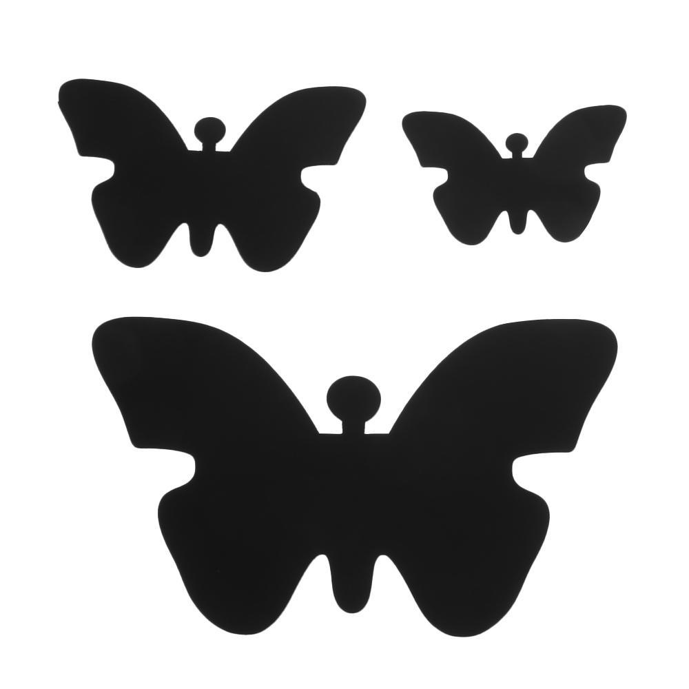 TOP 25pcs/set 3D Butterfly Stiker Akrilik Pesta Pernikahan Dekorasi Rumah Kupu Decal