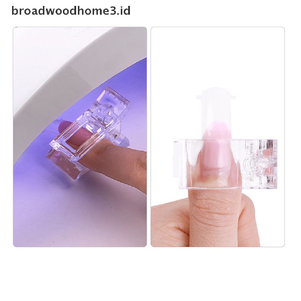 Klip Ekstensi Kuku UV Gel Bahan PVC Untuk Manicure