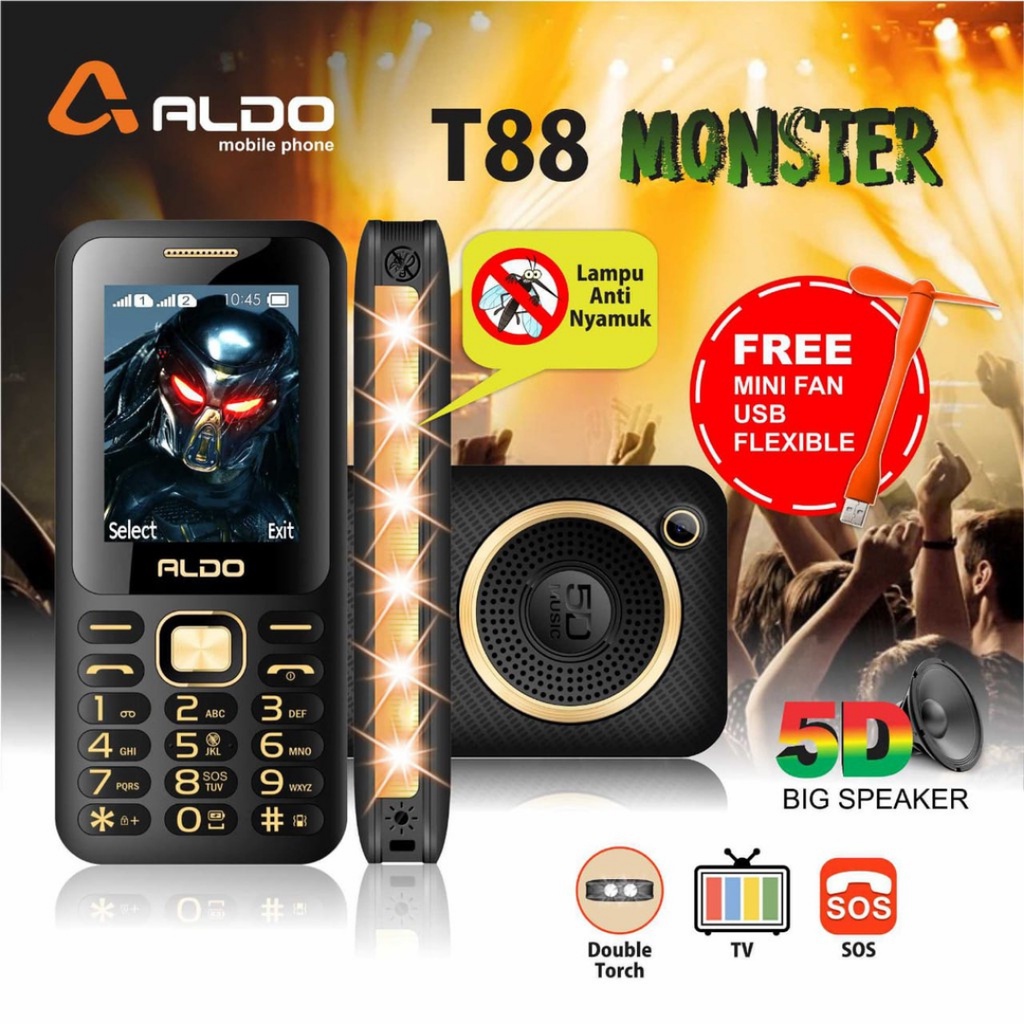 HP China Murah Aldo T88 Monster