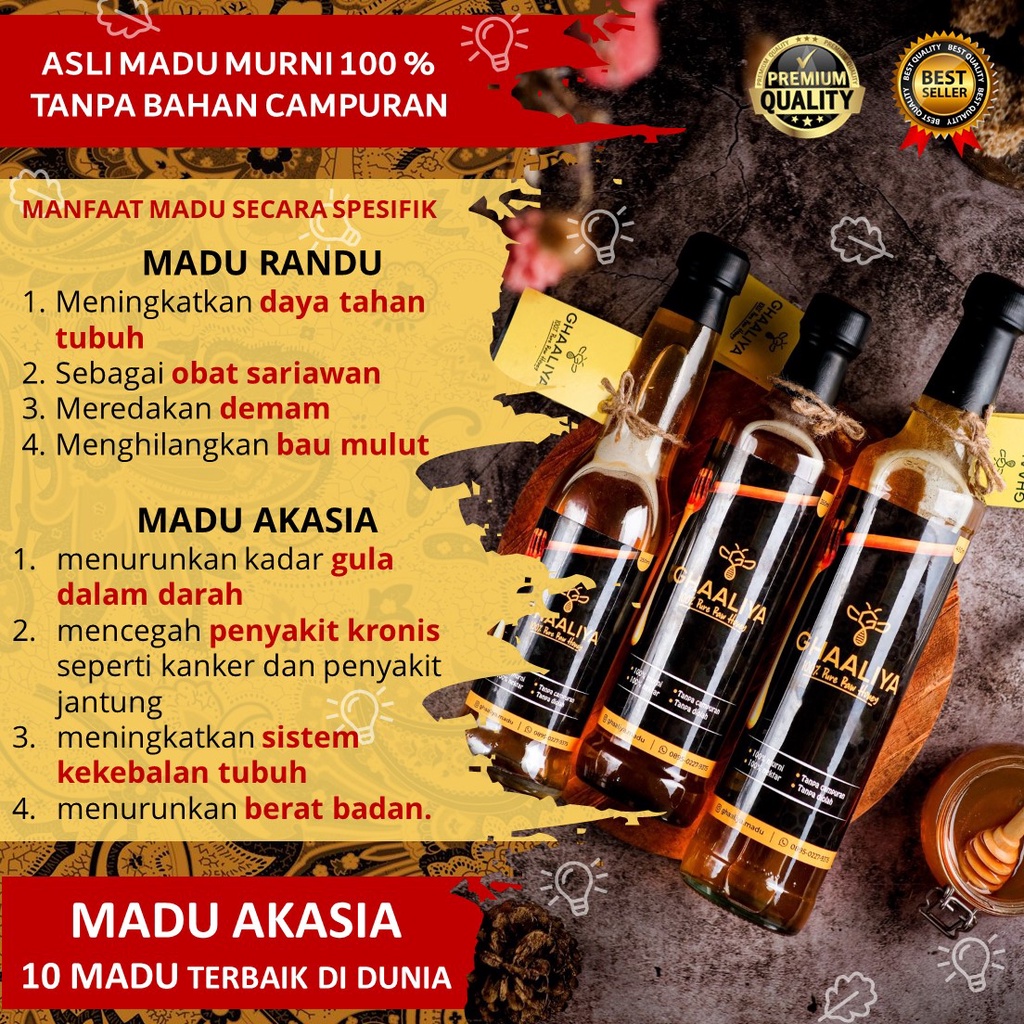 

MADU AKASIA 10 MADU TERNAIK DI DUNIA
