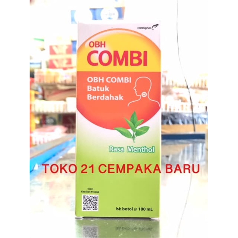 

OBH COMBI BATUK BERDAHAK MENTHOL BOTOL 100 ml | Sirup Obat Batuk Murah