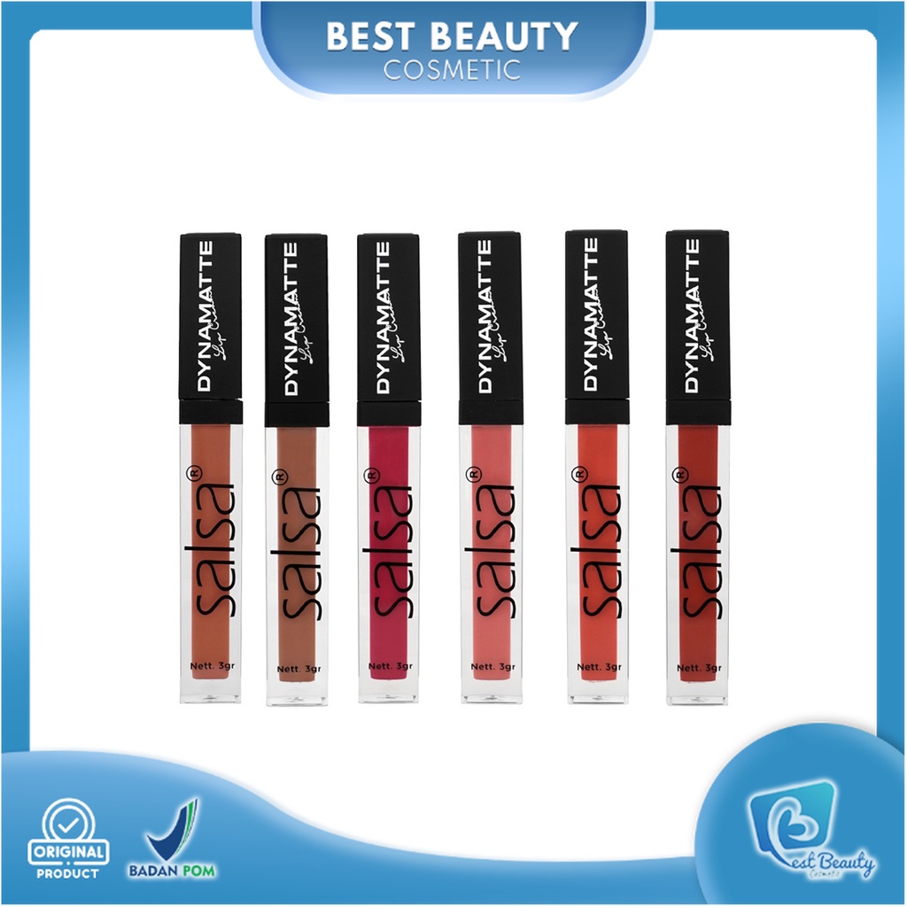 ★ BB ★  SALSA Dynamatte Lip Cream - Matte Lip Cream