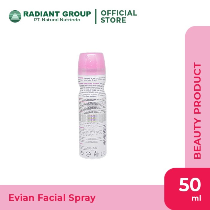 Evian Facial Spray Natural Mineral Water