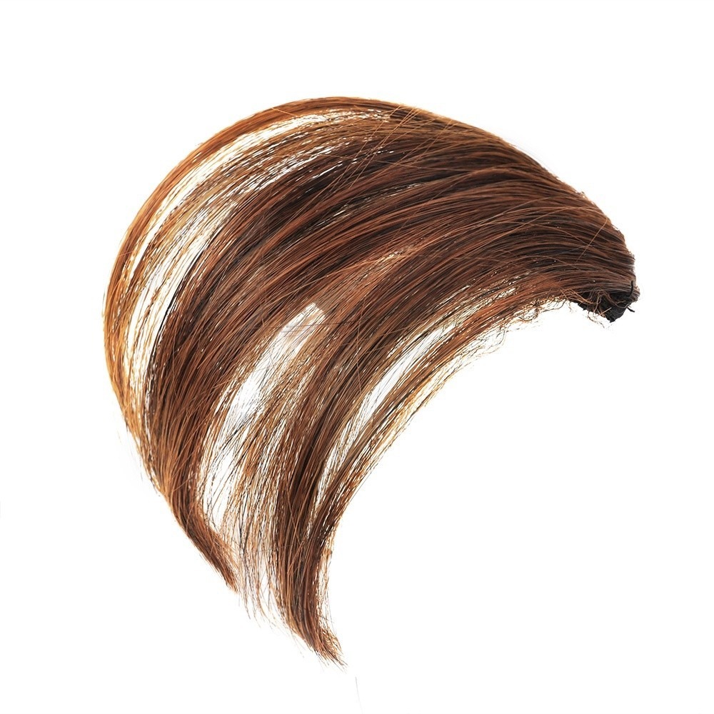 Thin Air Bangs Hair Extension Clip In Fringe Front Hairpiece