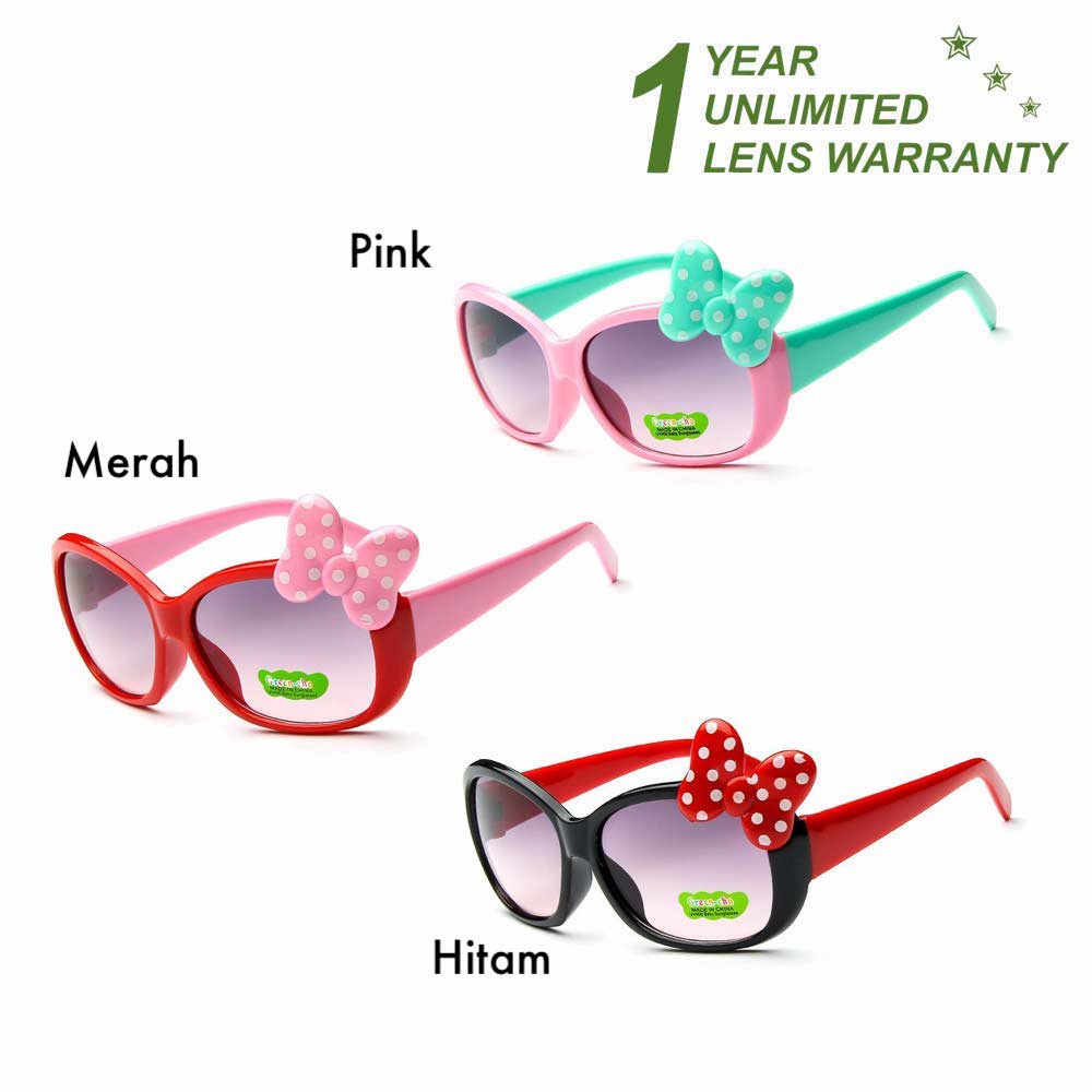 Kacamata Fashion Anak [ Merah ] UV 400 (Design Korea) Laki-laki &amp; Perempuan - HM688