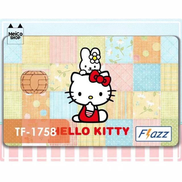 

[TF-1758] Stucker Flazz BCA Meico - Hello Kitty