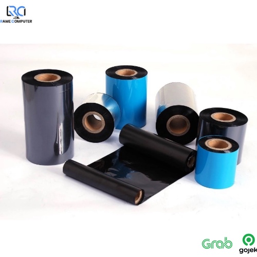 Ribbon Barcode wax Resin 110 MM x 300 M FO Core 1 Inchi Face Out