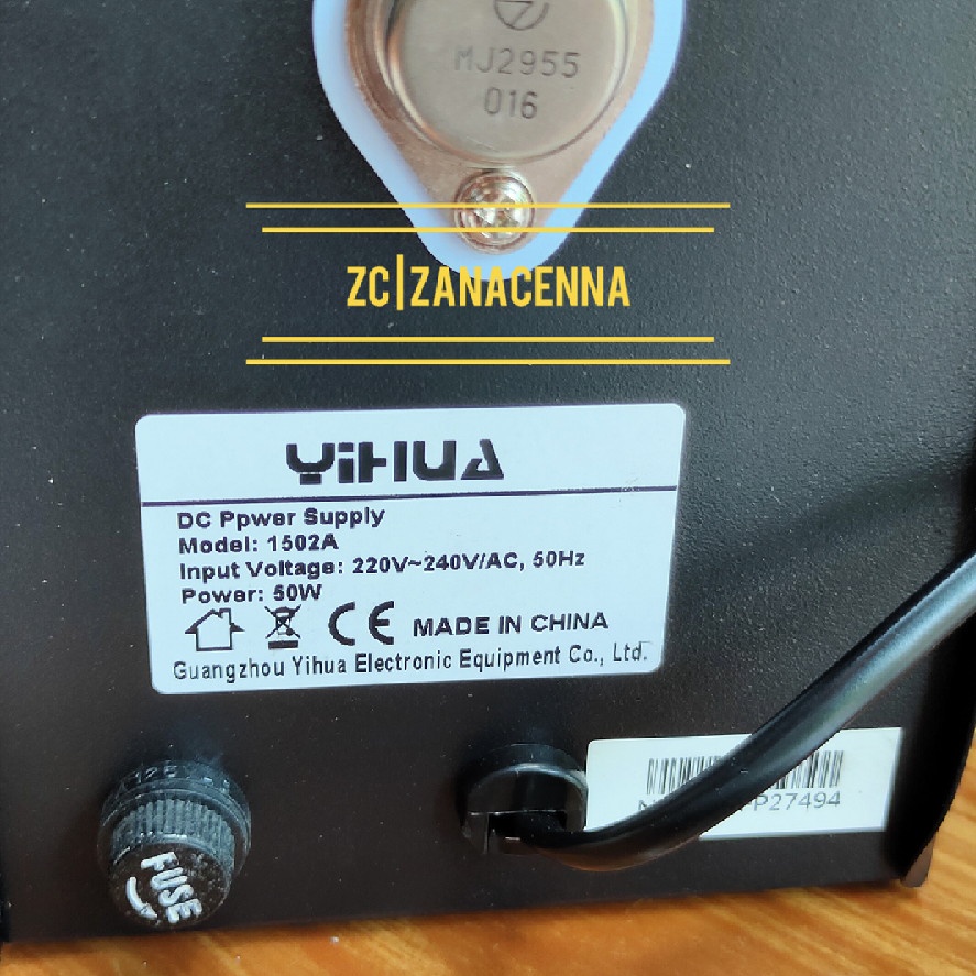 2A POWER SUPPLY YIHUA 1502A ORIGINAL + KABEL USB