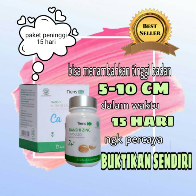 

PAKET PENINGGI BADAN 15 HARI/SUSU PENINGGI BADAN 100% TERJAMIN